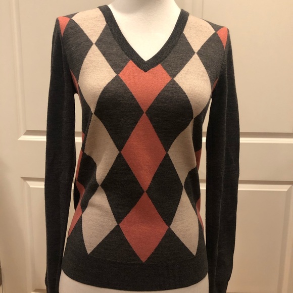 CLUB MONACO diamond print sweater - Picture 2 of 6